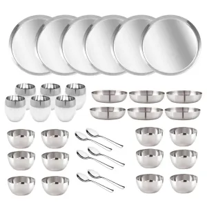 GALOOF Stainless Steel Dinner Set of 36