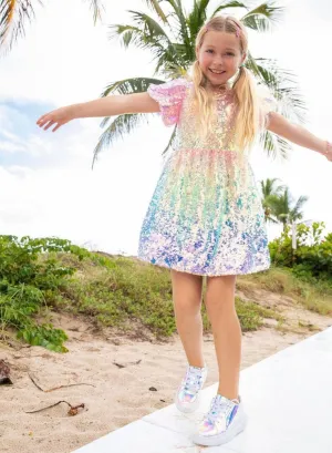 Lola   The Boys Sequin Ombre Dress