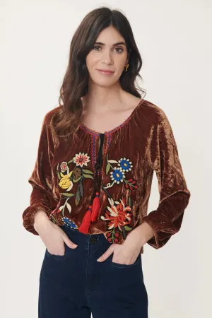 Madison Embroidered Top