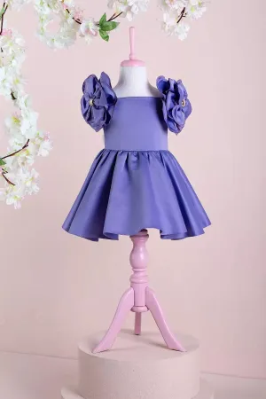 Rosa Purple Party Dress